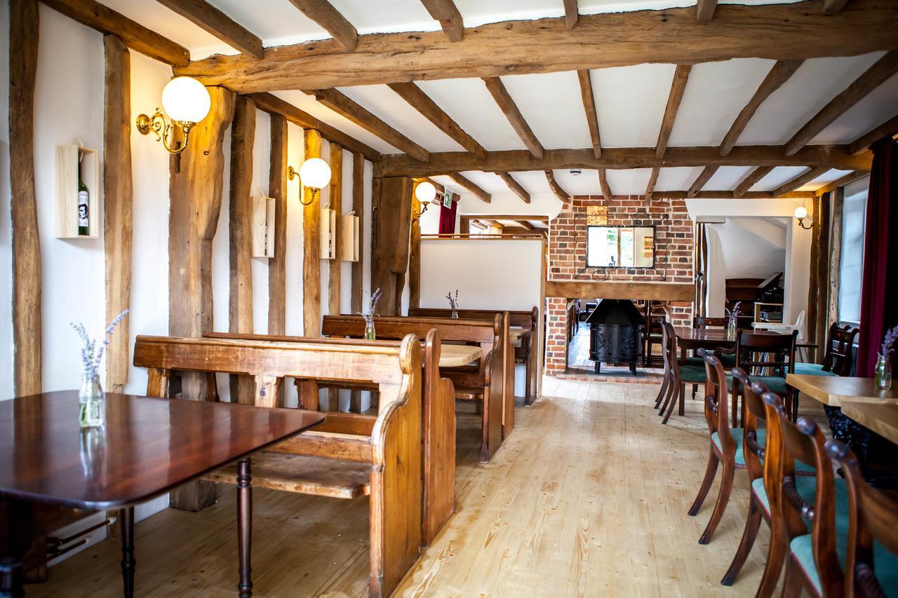 The Horse & Cart Otel Peasmarsh Dış mekan fotoğraf